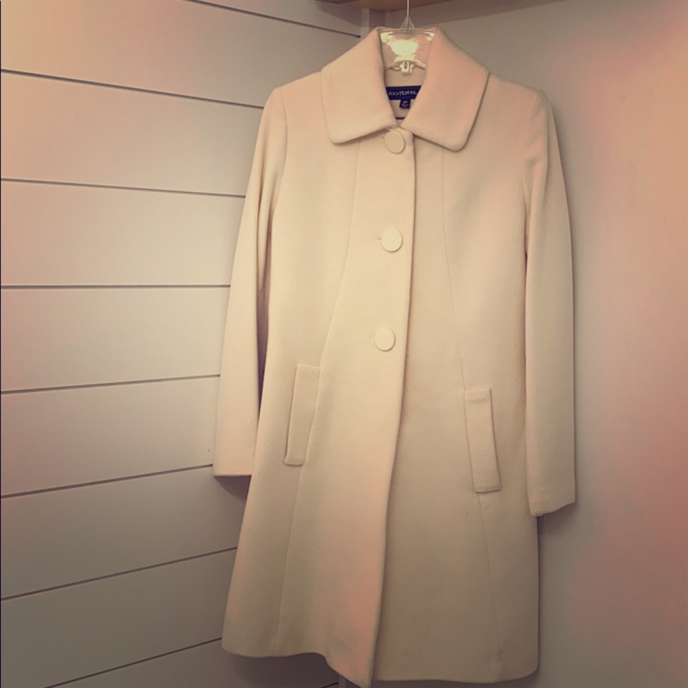 Cream colored coat